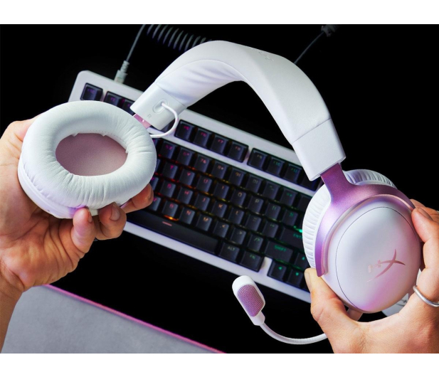 HyperX Cloud III Black-Blue Gaming Headset - 1546252 - zdjęcie 5